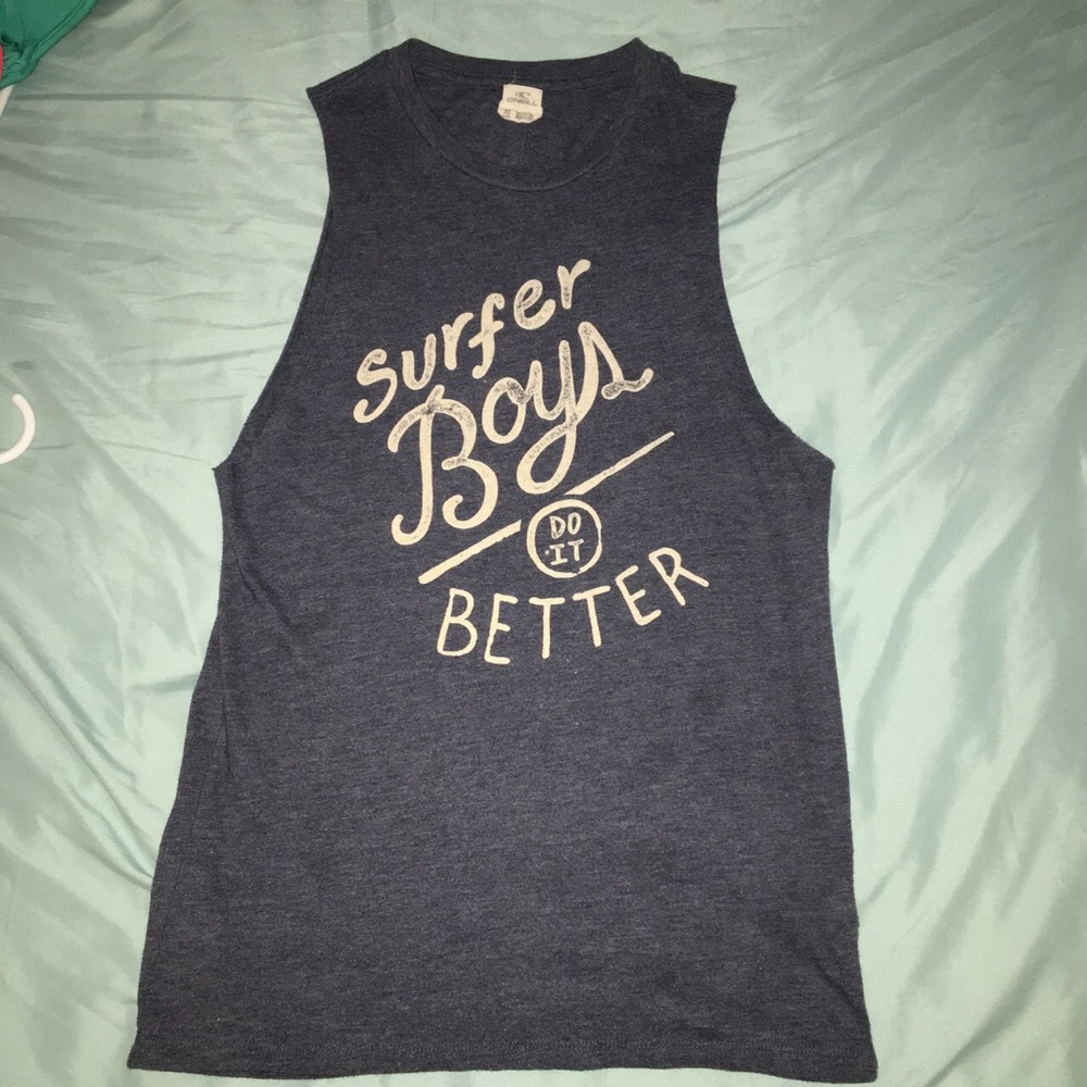 “Surfer Boys Do It Better” tank